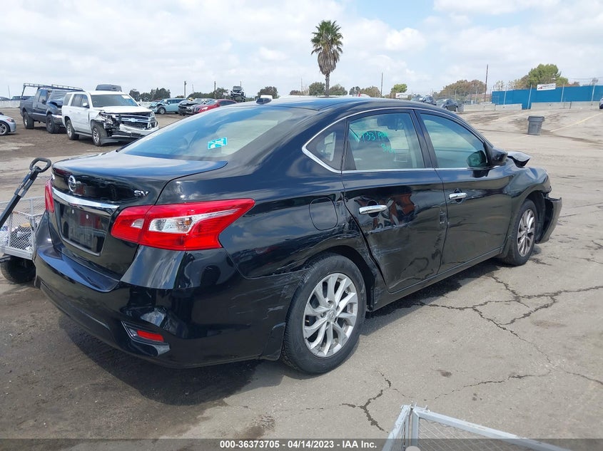 VIN 3N1AB7AP7KY250141 2019 NISSAN SENTRA SV