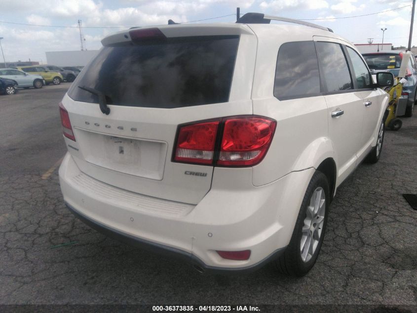 2013 DODGE JOURNEY CREW - 3C4PDCDG8DT517602