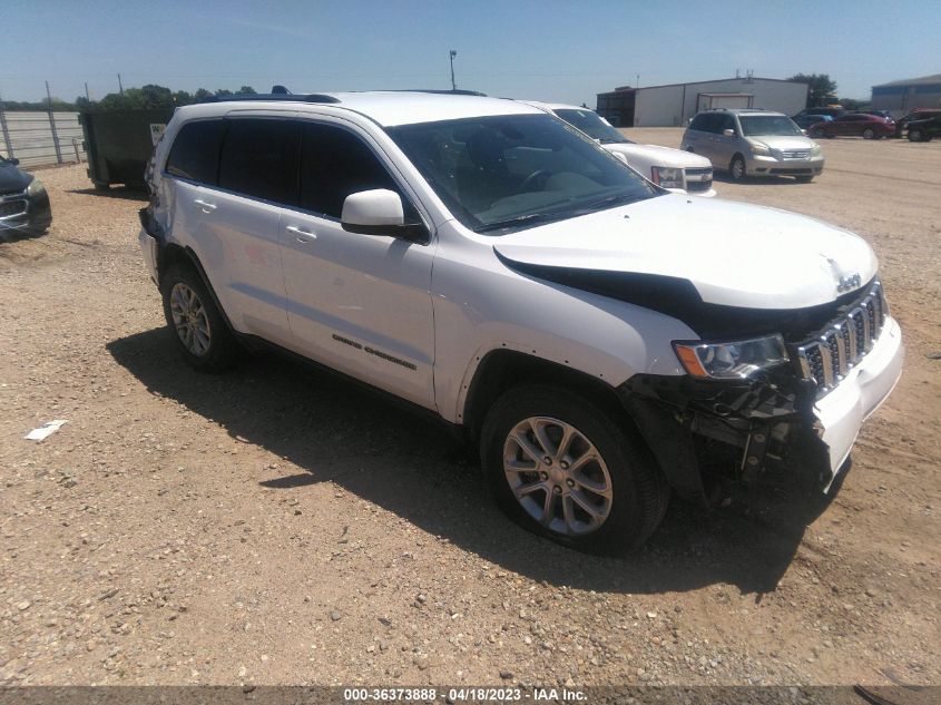 2021 JEEP GRAND CHEROKEE LAREDO E - 1C4RJEAG3MC890303