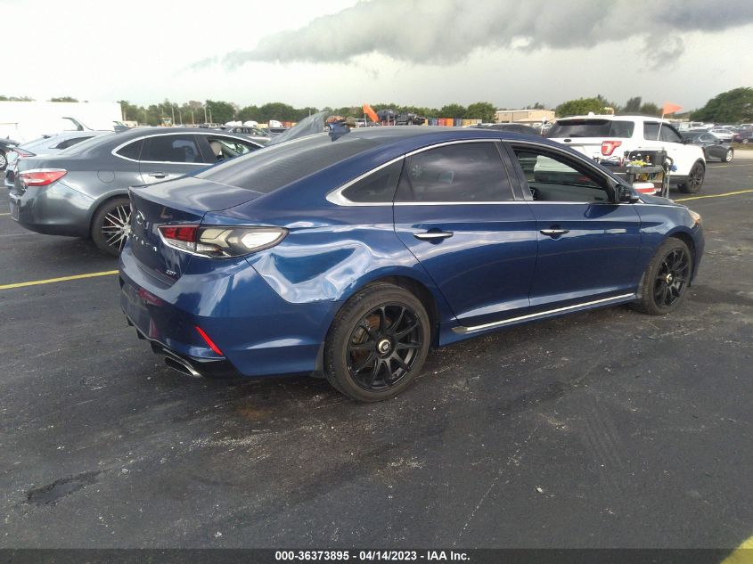 2018 HYUNDAI SONATA SPORT - 5NPE34AB8JH690427