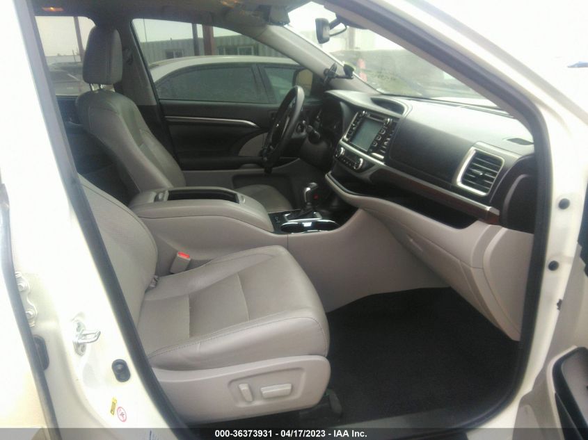 2016 TOYOTA HIGHLANDER LIMITED - 5TDDKRFH2GS338200