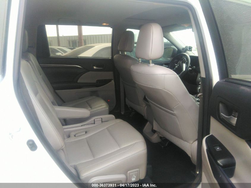 2016 TOYOTA HIGHLANDER LIMITED - 5TDDKRFH2GS338200