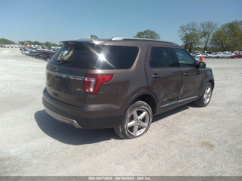 2016 FORD EXPLORER XLT - 1FM5K8D82GGB31118