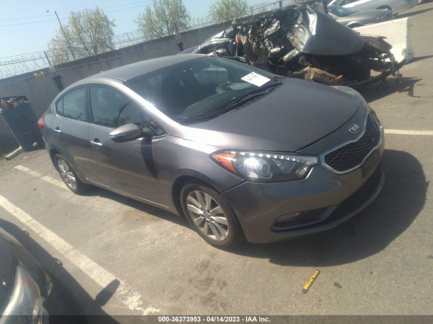 2014 KIA FORTE EX - KNAFX4A87E5161809
