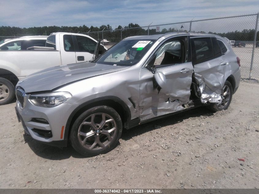 2020 BMW X3 SDRIVE30I - 5UXTY3C07L9D63125