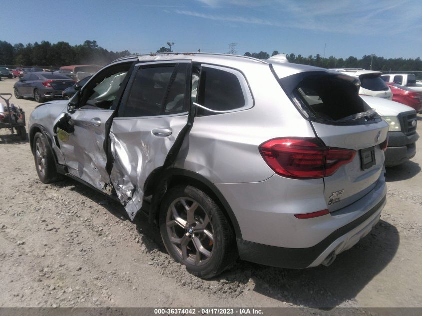 2020 BMW X3 SDRIVE30I - 5UXTY3C07L9D63125