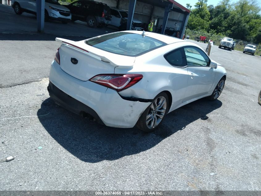 2013 HYUNDAI GENESIS COUPE 3.8 TRACK KMHHU6KJ9DU108434