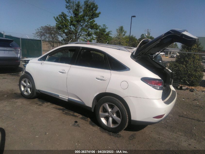 2013 LEXUS RX 350 - 2T2BK1BA9DC165390