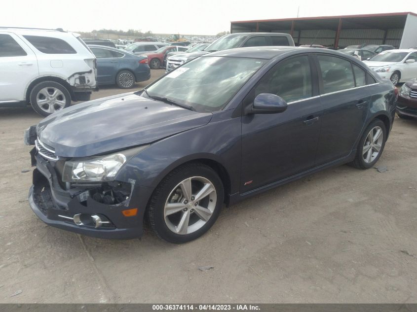 2013 CHEVROLET CRUZE 2LT - 1G1PE5SB3D7282622
