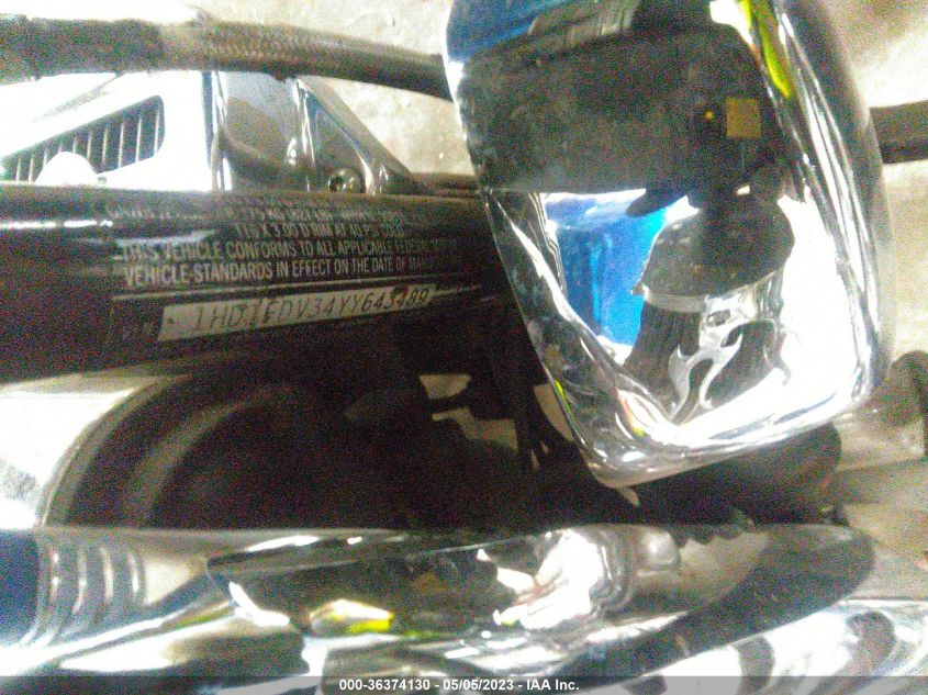 2000 HARLEY-DAVIDSON FLHR - 1HD1FDV34YY643489