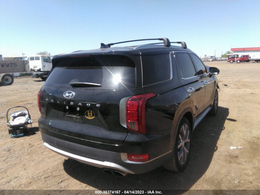 2022 HYUNDAI PALISADE SEL KM8R44HE4NU399686