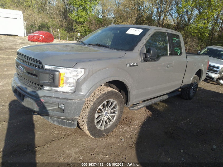 VIN 1FTEX1EP7JFC12843 2018 FORD F-150 XL/XLT/LARIAT