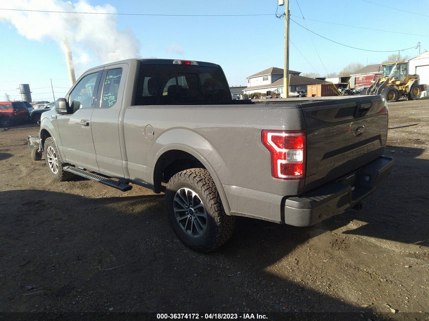 VIN 1FTEX1EP7JFC12843 2018 FORD F-150 XL/XLT/LARIAT
