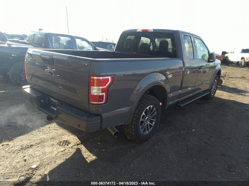 VIN 1FTEX1EP7JFC12843 2018 FORD F-150 XL/XLT/LARIAT