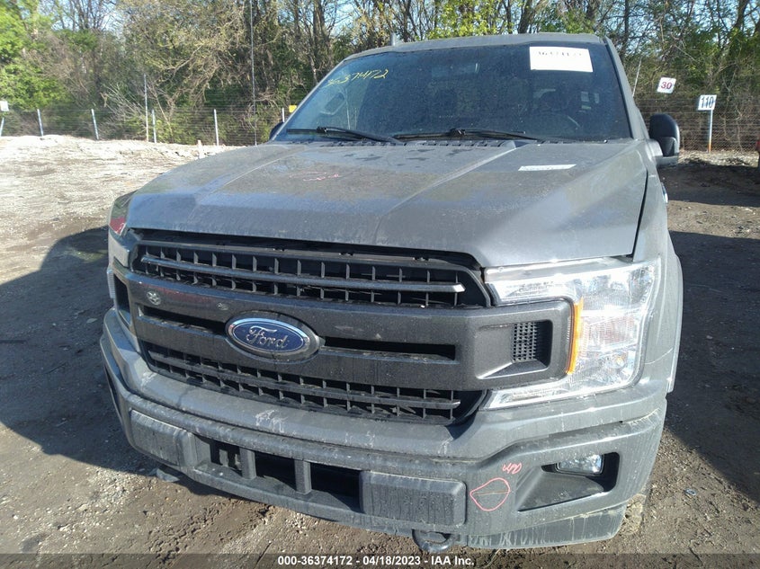 VIN 1FTEX1EP7JFC12843 2018 FORD F-150 XL/XLT/LARIAT