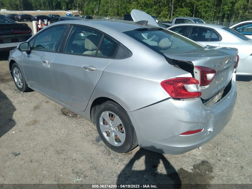 2017 CHEVROLET CRUZE LS - 3G1BC5SM6HS563340