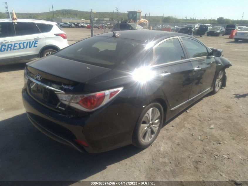2013 HYUNDAI SONATA HYBRID LIMITED - KMHEC4A48DA099071