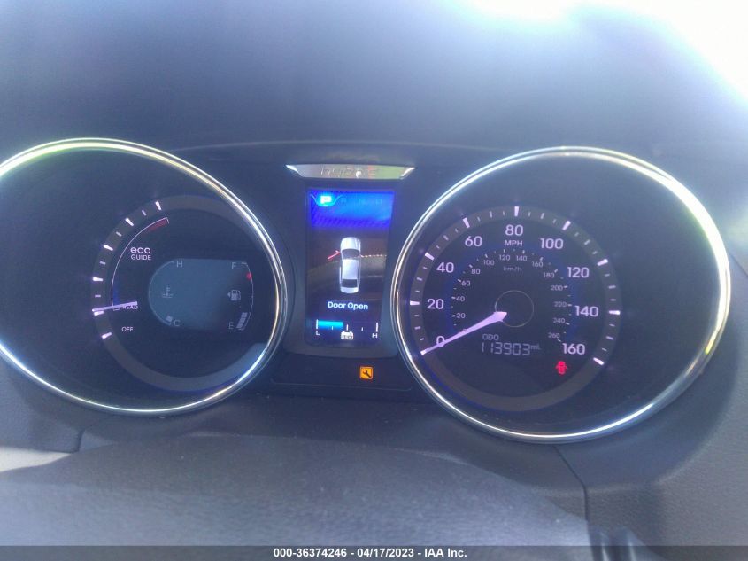 2013 HYUNDAI SONATA HYBRID LIMITED - KMHEC4A48DA099071