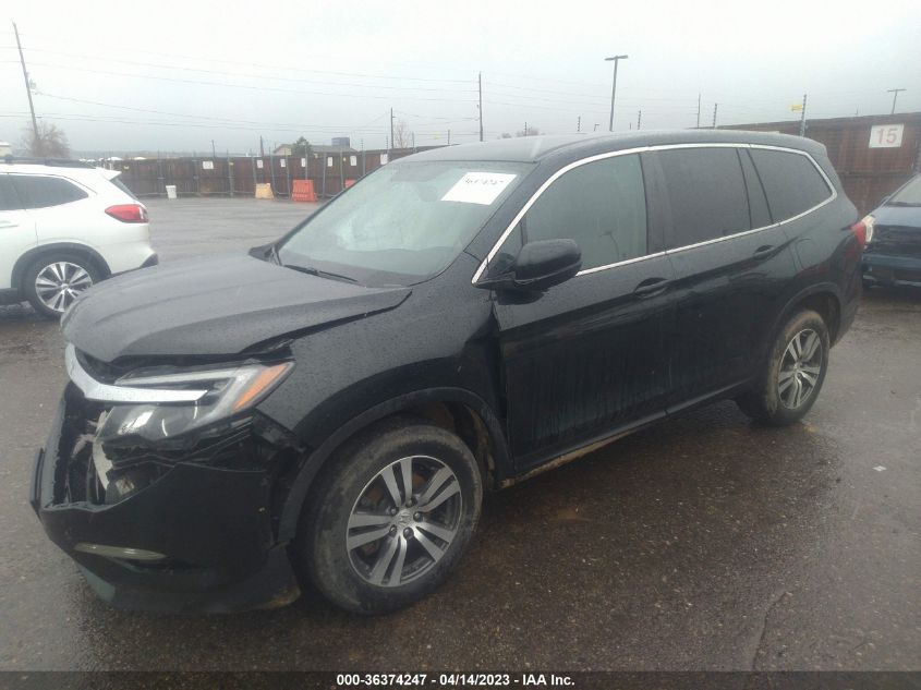2017 HONDA PILOT EX-L - 5FNYF6H50HB020556