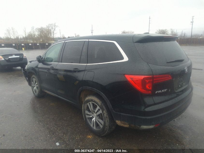 2017 HONDA PILOT EX-L - 5FNYF6H50HB020556