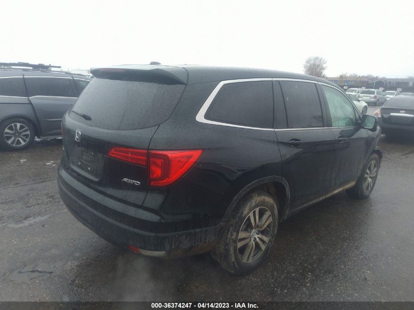 2017 HONDA PILOT EX-L - 5FNYF6H50HB020556