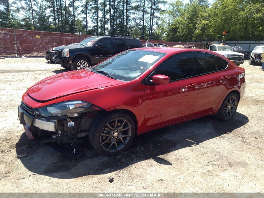 2016 DODGE DART SXT - 1C3CDFBB2GD541576