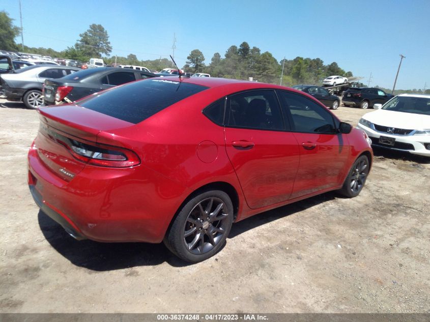 2016 DODGE DART SXT - 1C3CDFBB2GD541576