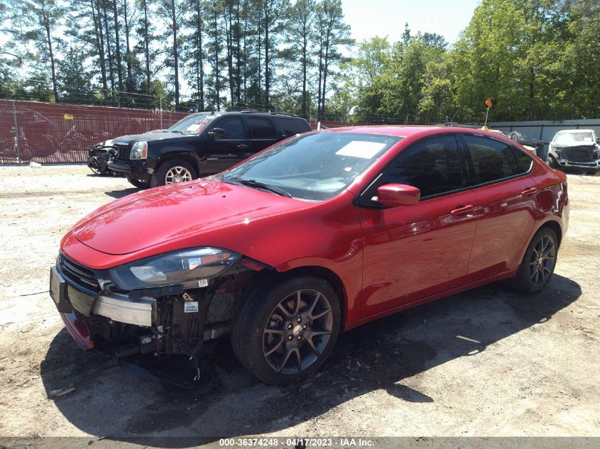 2016 DODGE DART SXT - 1C3CDFBB2GD541576