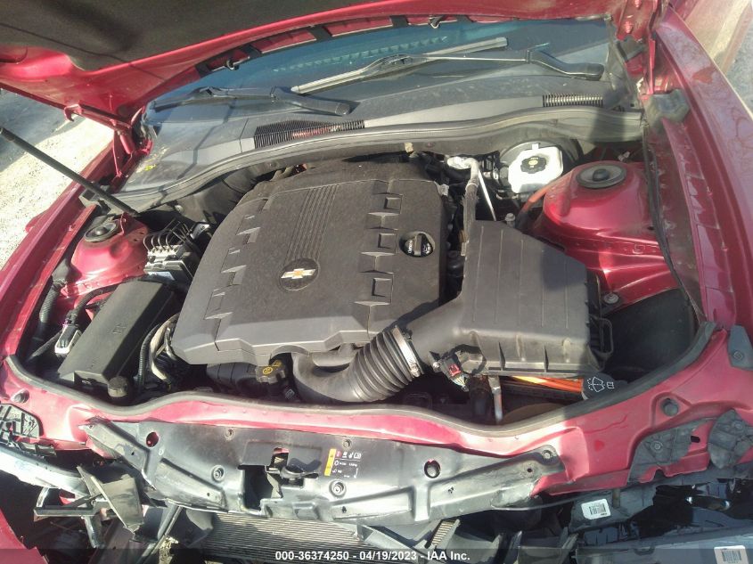 2013 CHEVROLET CAMARO LT - 2G1FC1E30D9113316