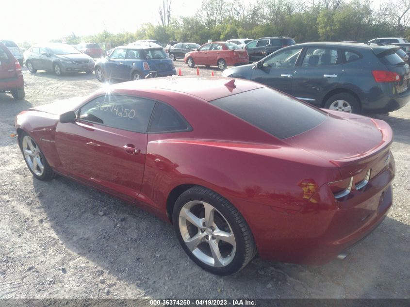2013 CHEVROLET CAMARO LT - 2G1FC1E30D9113316