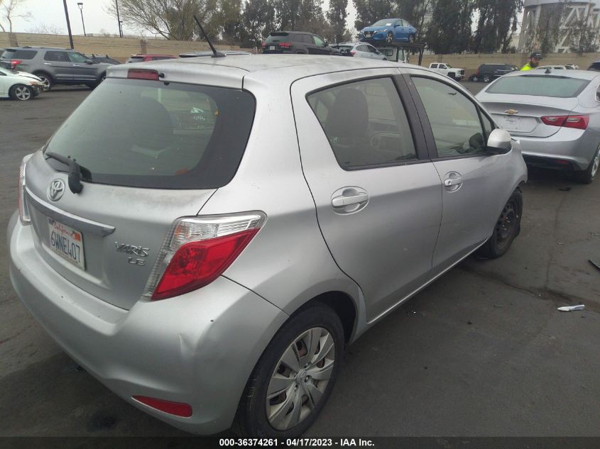 2013 TOYOTA YARIS L/LE/SE - JTDKTUD33DD545099