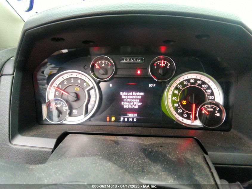 2017 RAM 2500 LIMITED - 3C6UR4FLXHG684554