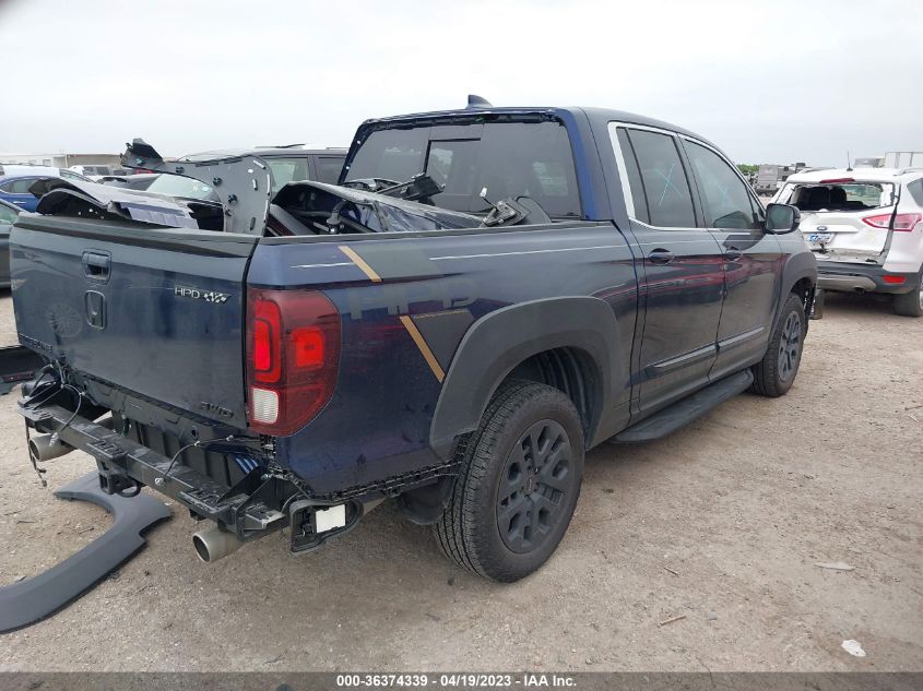 2023 HONDA RIDGELINE RTL - 5FPYK3F56PB017700