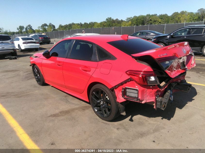 2022 HONDA CIVIC SEDAN SPORT - 2HGFE2F56NH543089