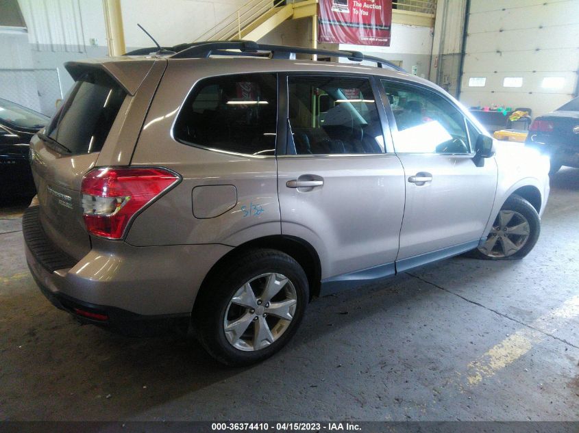 2015 SUBARU FORESTER 2.5I LIMITED - JF2SJARC9FH566095
