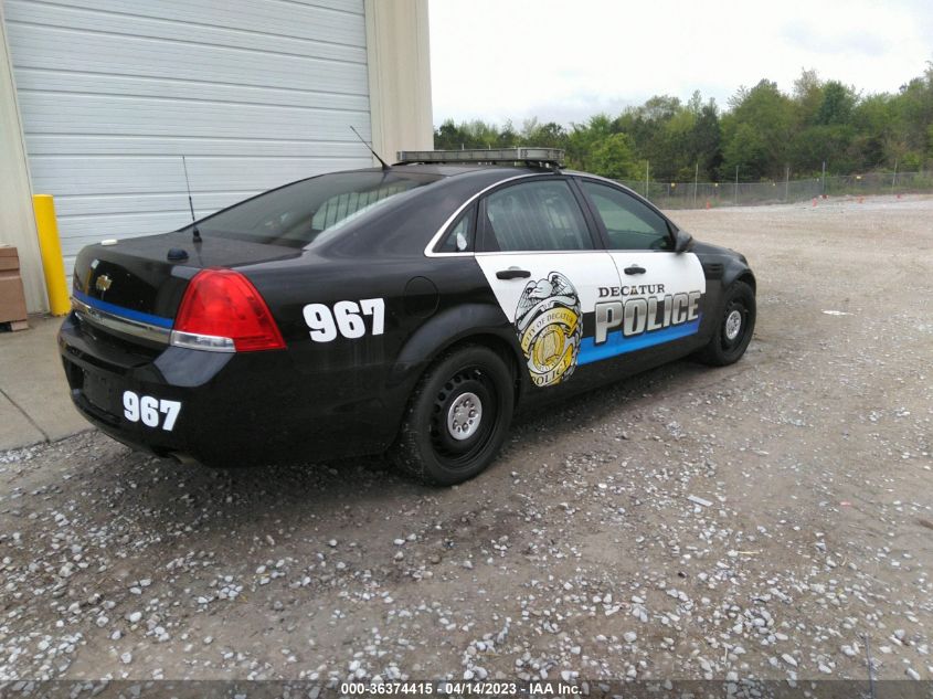2013 CHEVROLET CAPRICE POLICE PATROL POLICE 6G1MK5R29DL813298
