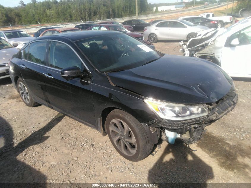 2016 HONDA ACCORD SEDAN EX-L - 1HGCR2F85GA107448
