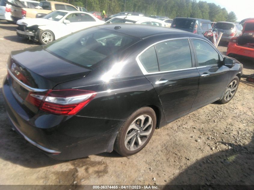 2016 HONDA ACCORD SEDAN EX-L - 1HGCR2F85GA107448