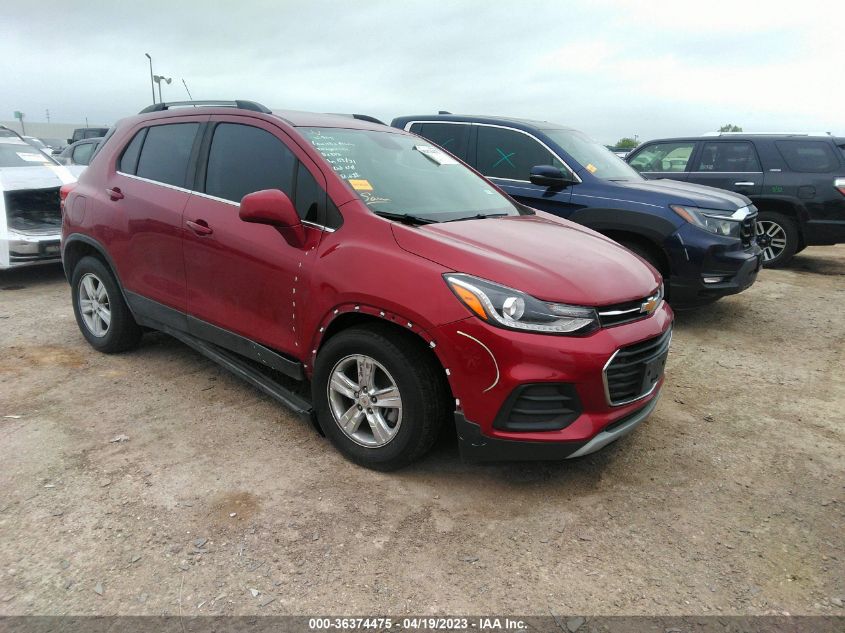 2018 CHEVROLET TRAX LT - 3GNCJLSB3JL406361