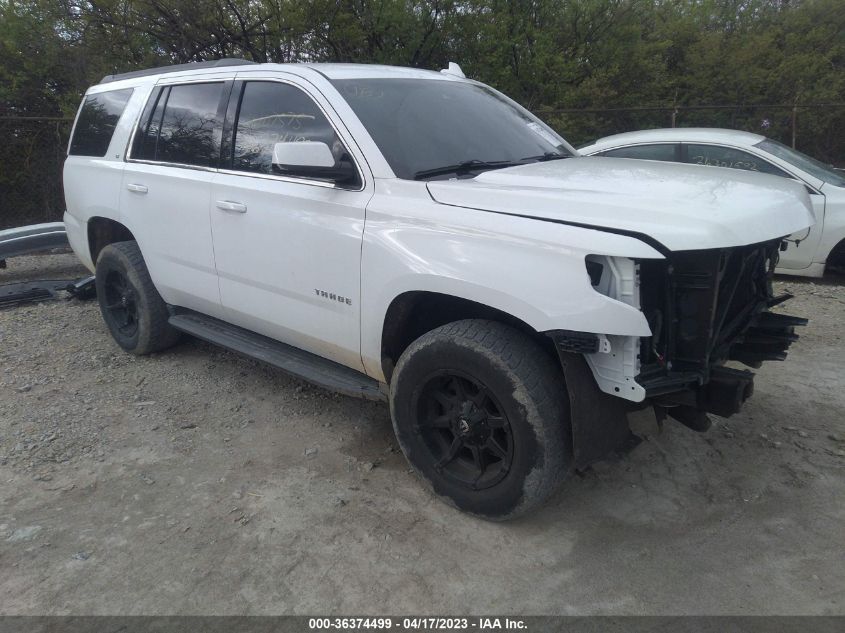 2017 CHEVROLET TAHOE LT - 1GNSKBKC0HR139646