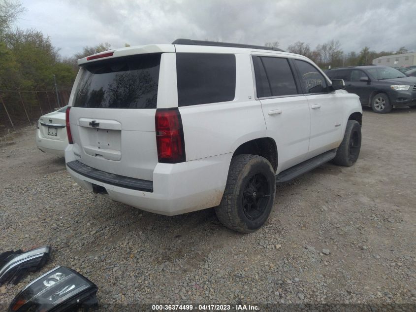 2017 CHEVROLET TAHOE LT - 1GNSKBKC0HR139646