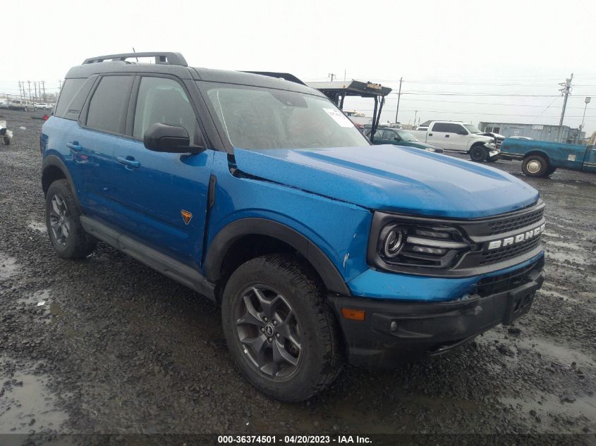 2022 FORD BRONCO SPORT BADLANDS - 3FMCR9D94NRD52291