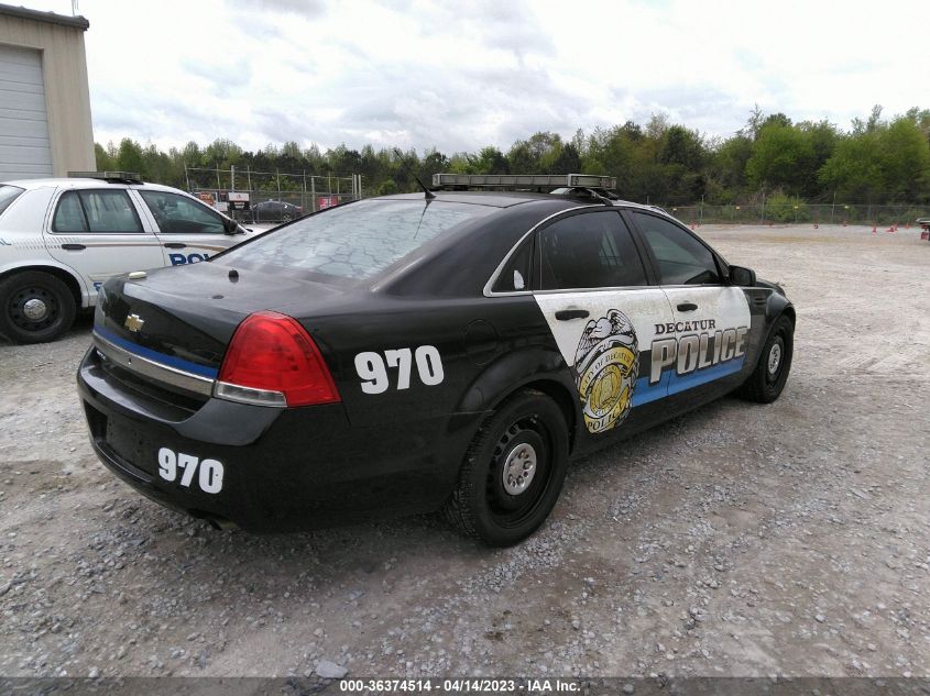 2013 CHEVROLET CAPRICE POLICE PATROL POLICE - 6G1MK5R23DL813264
