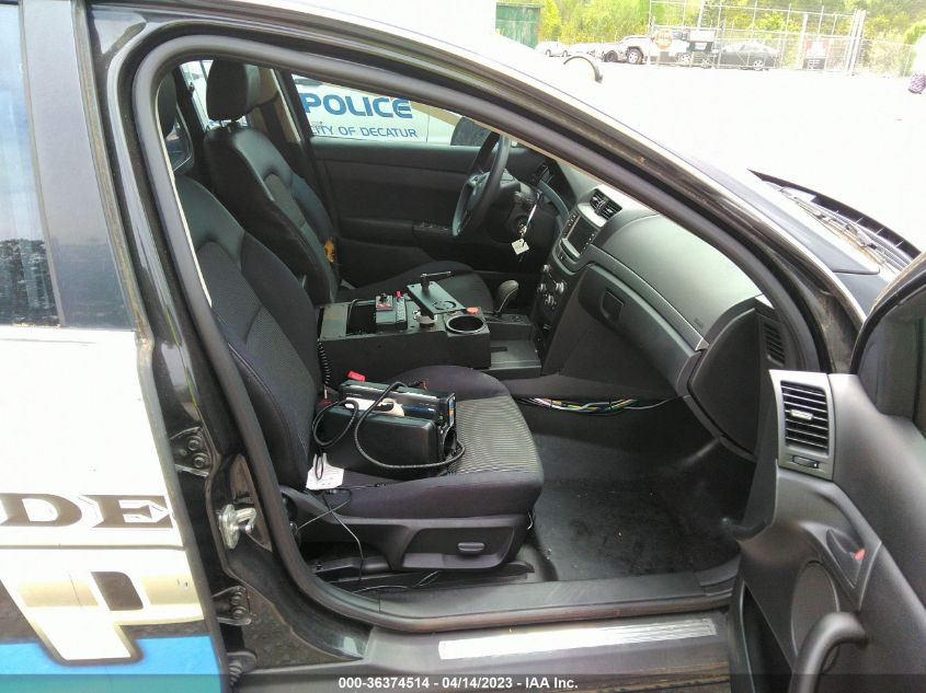 2013 CHEVROLET CAPRICE POLICE PATROL POLICE - 6G1MK5R23DL813264