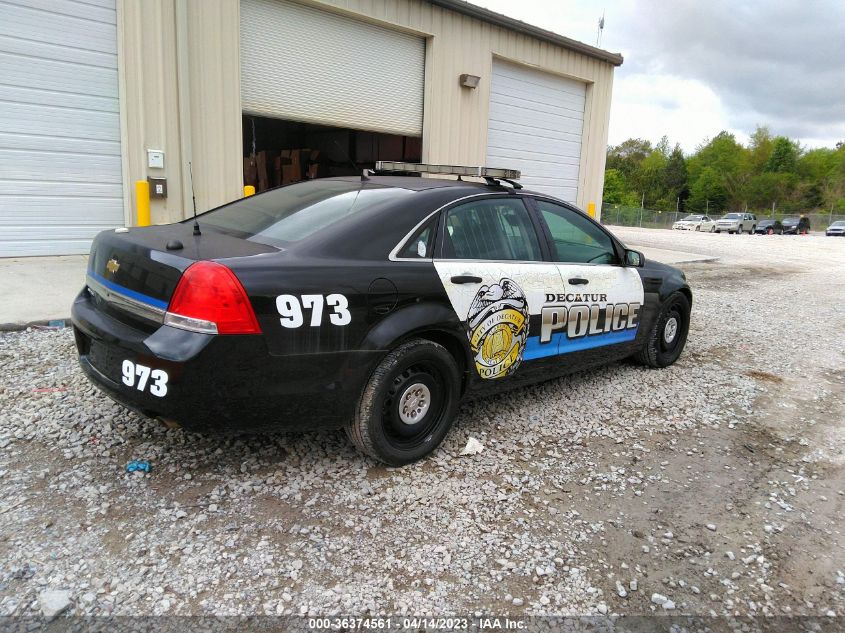 2013 CHEVROLET CAPRICE POLICE PATROL POLICE - 6G1MK5R25DL813265