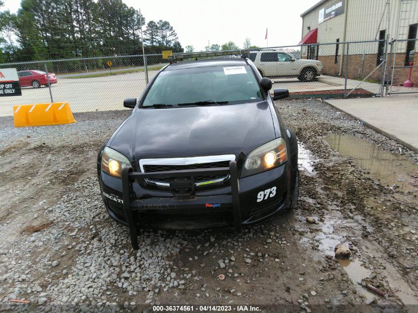 2013 CHEVROLET CAPRICE POLICE PATROL POLICE - 6G1MK5R25DL813265