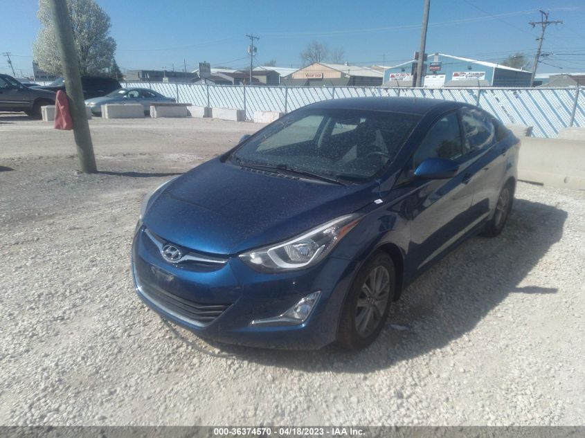 2016 HYUNDAI ELANTRA SE - 5NPDH4AE3GH711040