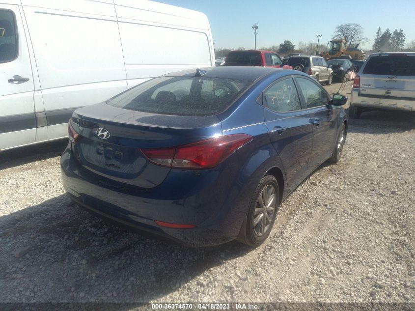 2016 HYUNDAI ELANTRA SE - 5NPDH4AE3GH711040