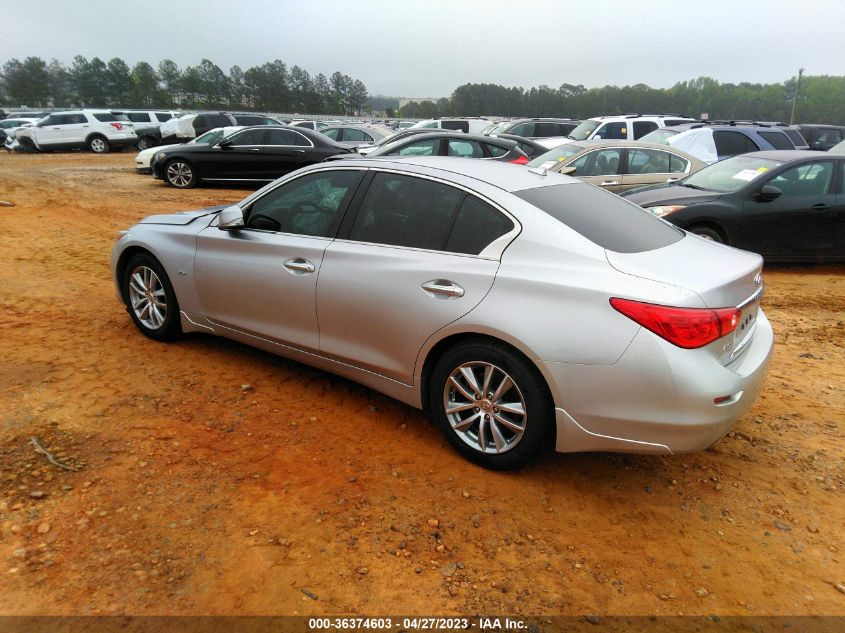 2016 INFINITI Q50 2.0T PREMIUM - JN1CV7AR6GM253463