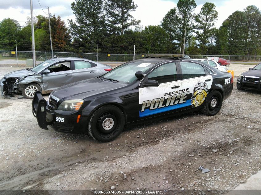 2013 CHEVROLET CAPRICE POLICE PATROL POLICE 6G1MK5R27DL813266